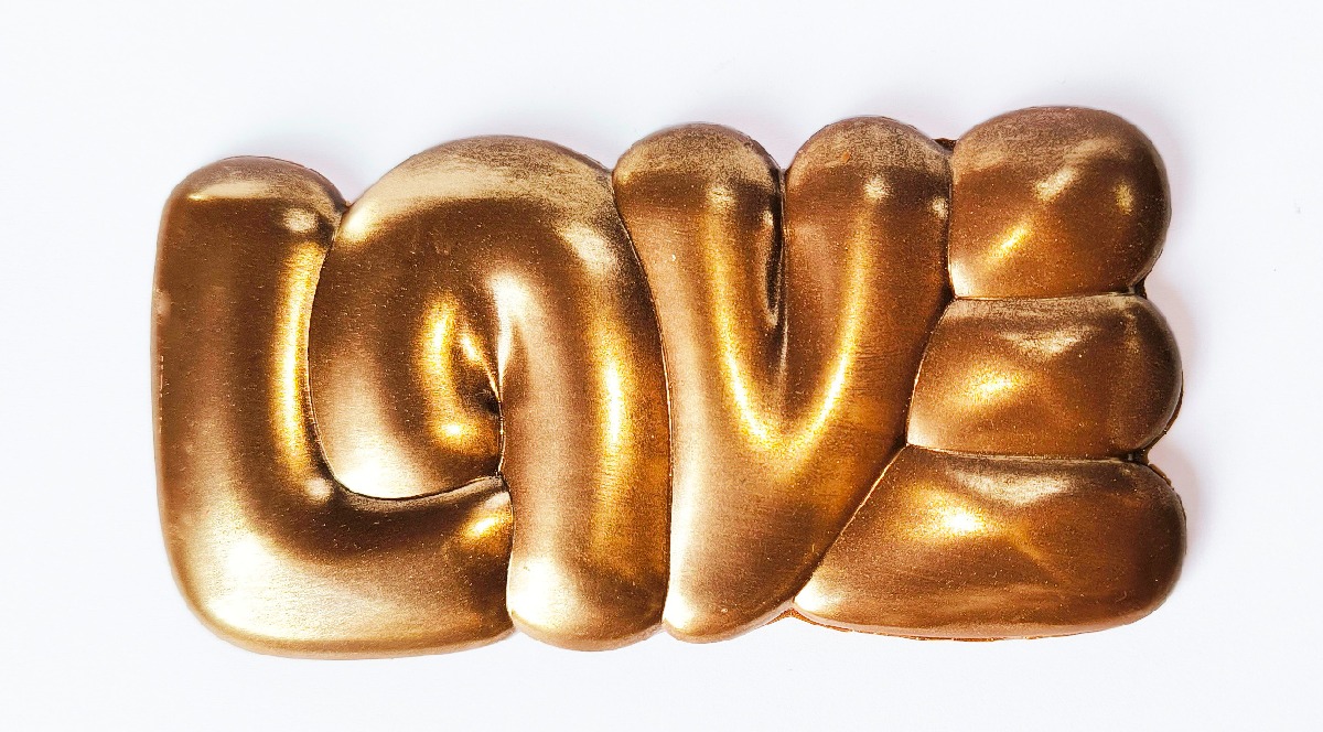 Шоколадна Плитка LOVE GOLD
