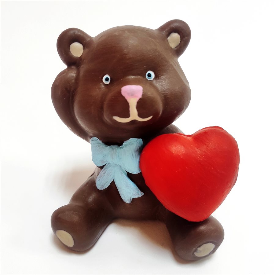 Шоколадна композиція «Ведмідь з серцем»